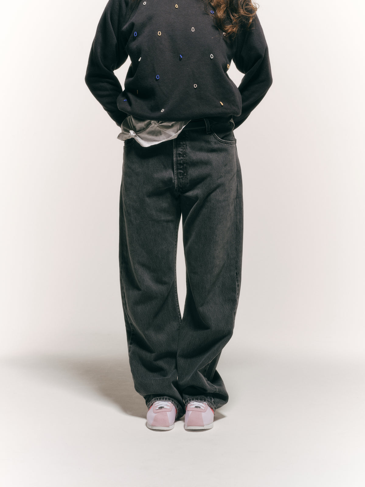 10/9 19:00 release BASTIAAN JEAN Vintage Denim re-edit collection (Black-L)