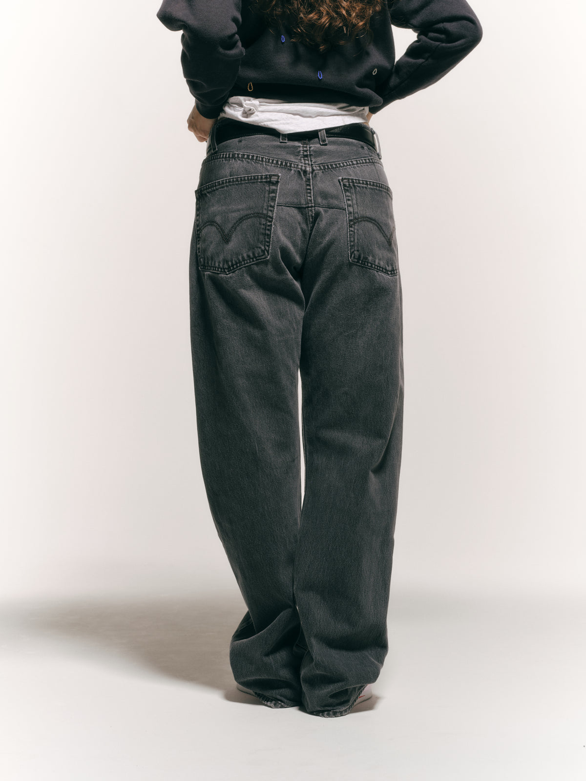 10/9 19:00 release BASTIAAN JEAN Vintage Denim re-edit collection (Black-L)